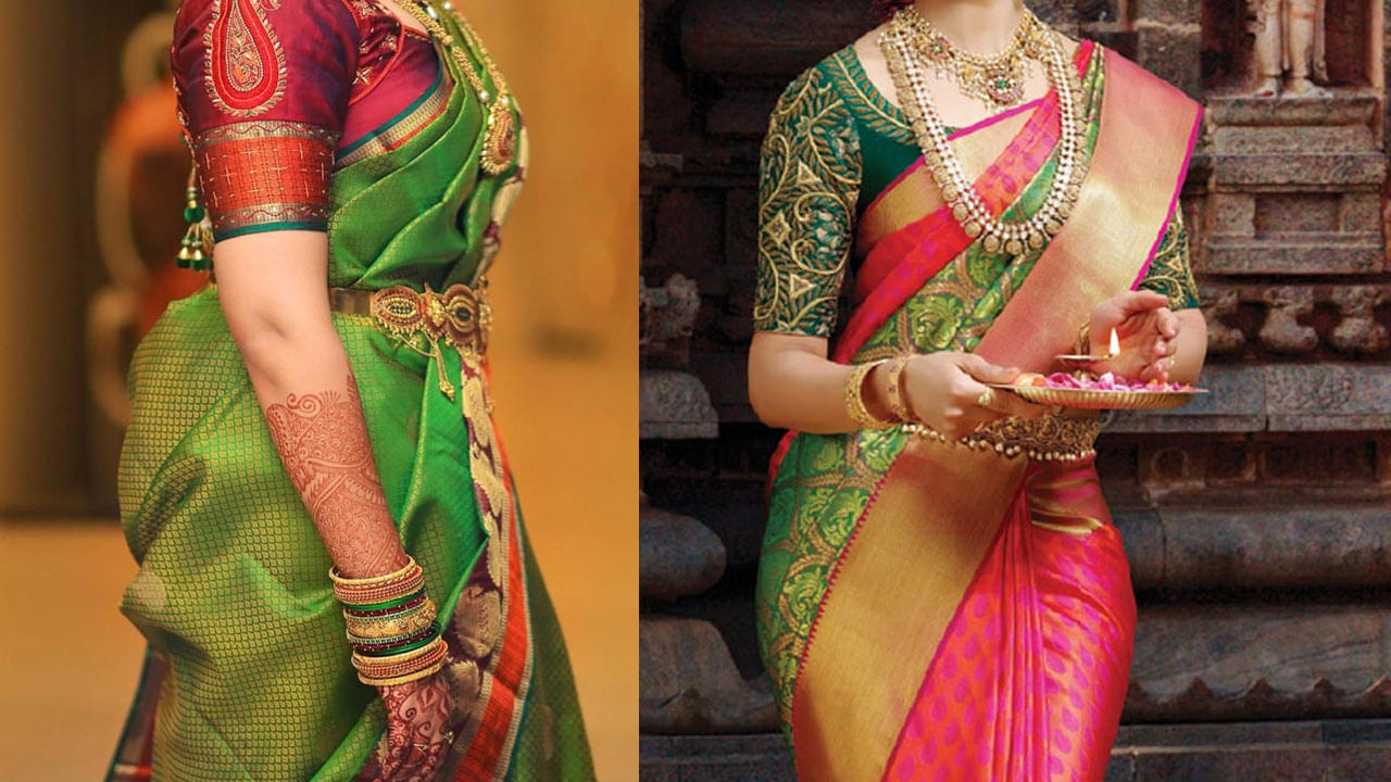 శ్రావణ మాసంలో మహిళలు ఎక్కువగా సంప్రదాయ దుస్తులను ధరించడానికి ఇష్టపడతారు. అటువంటి పరిస్థితిలో సాంప్రదాయ దుస్తులతో పాటు బంగారు, వెండి నగలను మాత్రమే కాదు.. నేటి జనరేషన్ కు అనుకూలంగా అనేక రకాల ట్రెండీ ఆభరణాలను ధరించవచ్చు. ఇది మీకు స్టైలిష్ లుక్ ను తీసుకుని రావడానికి ఉపయోగపడుతుంది.