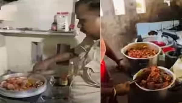 Watch: పోలీస్ స్టేషన్లోనే వంటావార్పు.. తాజా కరివేపాకుతో ఖాకీలు చేసిన చికెన్ కర్రీ..
