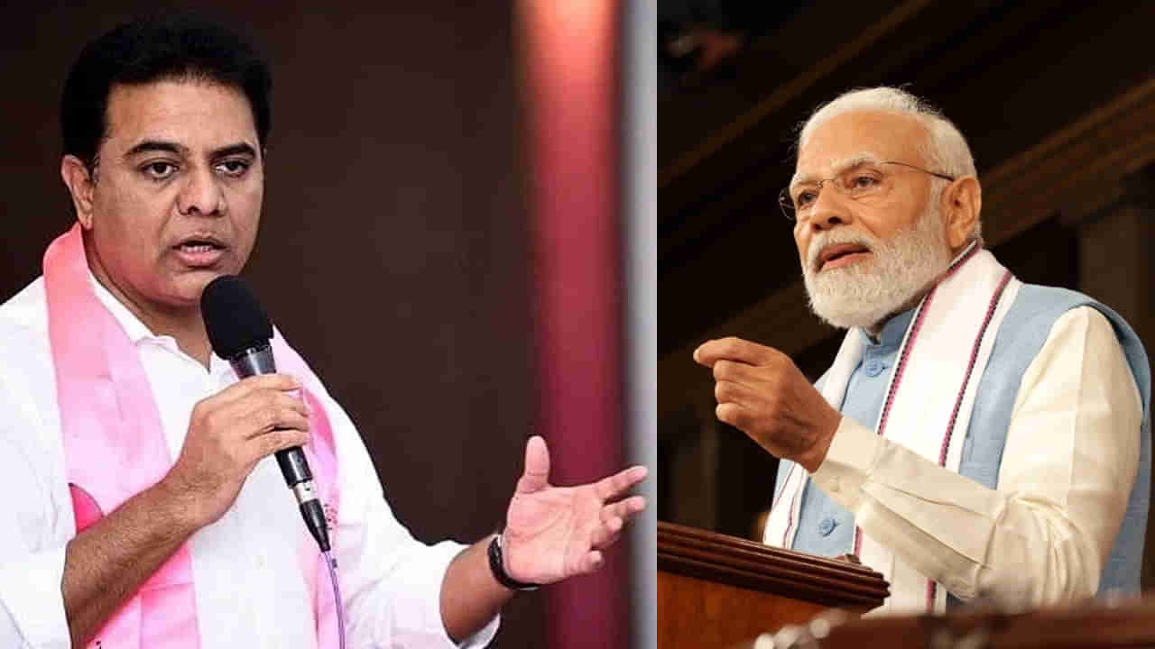 KTR on PM Modi: ‘మోదీ పర్యటన మెత్తం ఆత్మవంచన, పరనింద’.. ప్రధాని ప్రసంగంపై మంత్రి కేటీఆర్ ఫైర్..