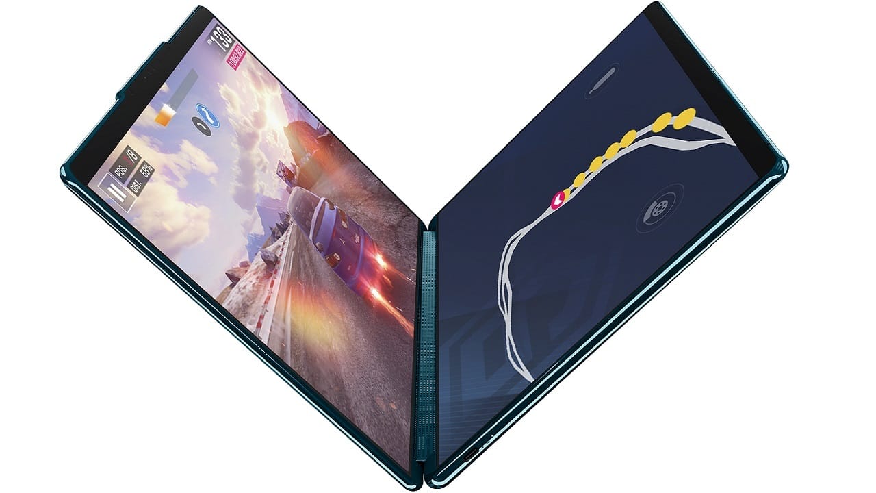 Lenovo Dual Screen Laptop: రెండు స్క్రీన్లు.. ఒకేసారి రెండు పనులు.. లెనోవో నుంచి మడతపెట్టే ల్యాప్ టాప్ మామూలుగా లేదుగా..