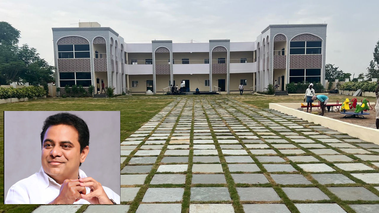 KTR: నానమ్మకు ప్రేమతో.. రూ. రెండున్నర కోట్ల సొంత ఖర్చుతో పాఠశాల నిర్మించిన కేటీఆర్‌