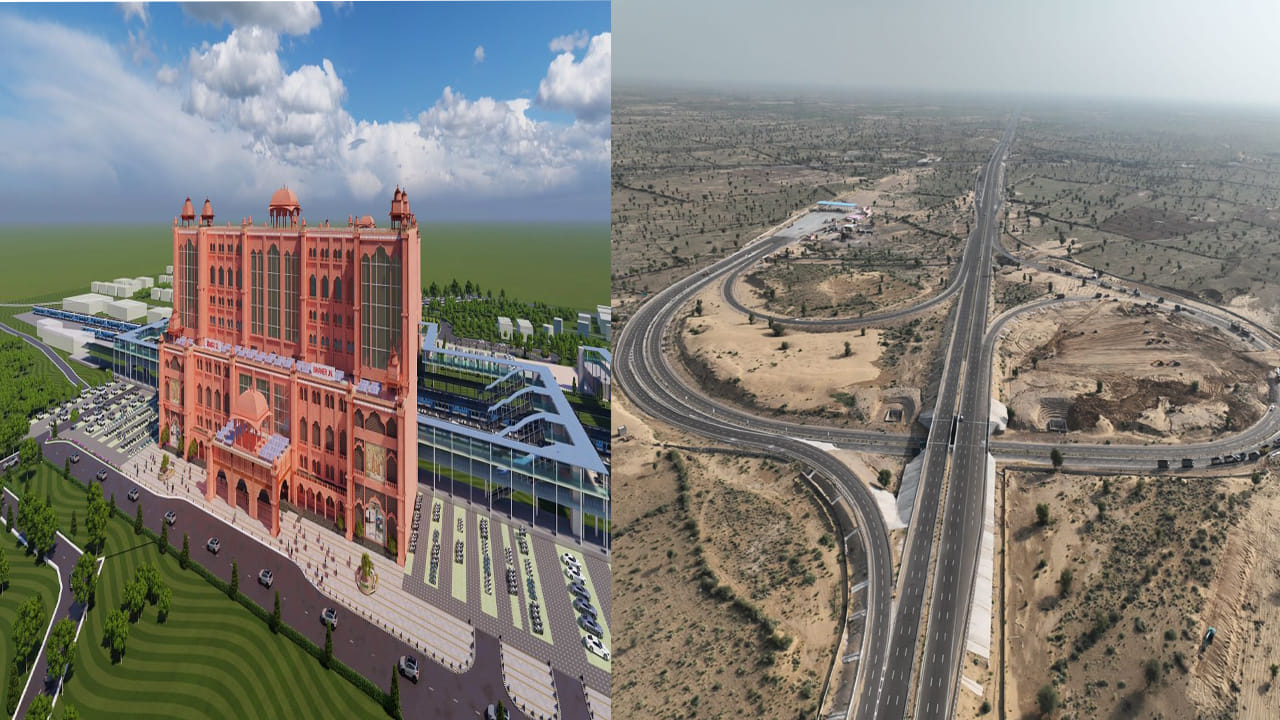 ఆ తర్వాత అదే రోజున బికనీర్‌లో ప్రధాని అమృత్‌సర్ జామ్‌నగర్  రైల్వే కారిడర్ మధ్య ఆరు లేన్ల గ్రీన్ ఫీల్డ్ ఎక్స్‌ప్రెస్ వే ను ప్రారంభించి జాతికి అంకితం చేయనున్నారు. సుమారు రూ.11,125 కోట్ల వ్యయంతో ఈ ఎక్స్‌ప్రెస్‌వేను నిర్మించారు. హనుమాంగర్ జిల్లాలోని జక్దవాలి నుంచి నుంచి జాలోర్ జిల్లాలో ఖేత్లవాస్ వాస్ వరకు ఈ సెక్షన్ నడవనుంది. 
