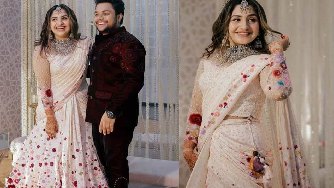 గతేడాది డిసెంబర్‌లో నిశ్చితార్థం చేసుకున్న ఈ జంట ఎట్టకేలకు పెళ్లి బంధంతో ఒక్కటయ్యారు. వీరి పెళ్లికి సంబంధించిన ఫొటోలు, వీడియోలు ఈ బ్యూటీ స్వయంగా తన ఇన్‌స్టాలో షేర్ చేసింది. 