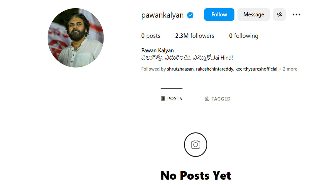 Pawan Kalyan Instagram