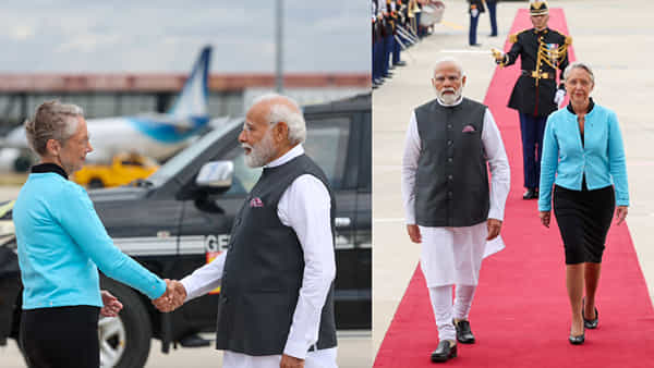 PM Modi France Visit: పారిస్ చేరుకున్న ప్రధాని మోడీ.. ఎయిర్పోర్ట్లో రెడ్ కార్పెట్ స్వాగతం.. వీడియో..