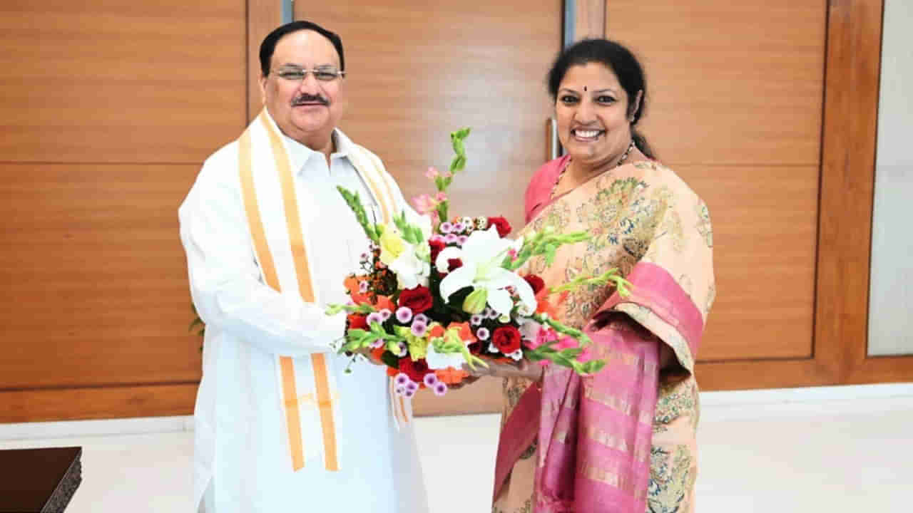 Purandeswari: ఏపీలో బీజేపీ బలోపేతానికి కృషి చేస్తా.. ఢిల్లీలో జేపీ నడ్డాను కలిసిన పురంధేశ్వరి