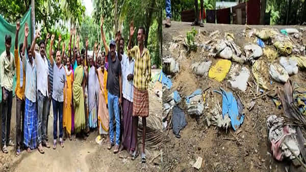 Konaseema: వరదలు వచ్చే సమయం వస్తోంది.. గోదారి గట్టు ఎత్తు పెంచాలని పల్లెపాలెం గ్రామస్తులు, జనసేన నాయకుల ఆందోళన