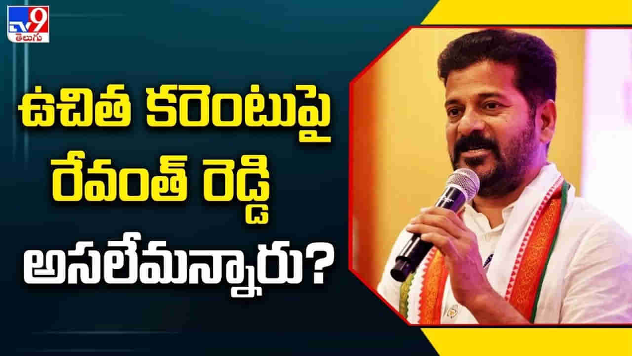 Revanth Reddy: తెలంగాణ రాజకీయాల్లో కల్లోలం.. ఉచిత కరెంటుపై రేవంత్ రెడ్డి అసలేమన్నారు..? వీడియో..