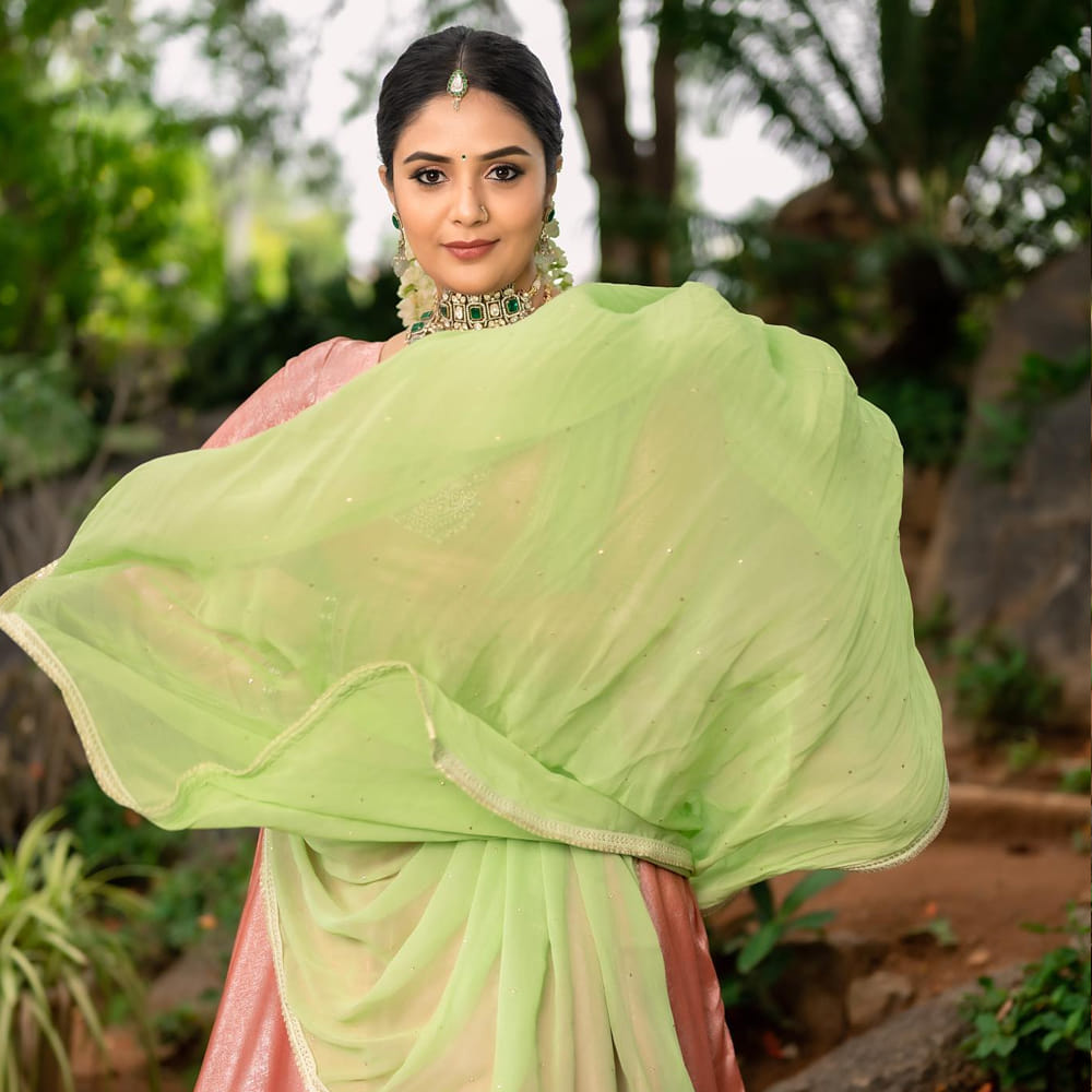 బుల్లితెరపై టాప్ యాంకర్లలో ఒకరు శ్రీముఖి. తన చలాకీతనం, మాటకారితనంతో ప్రేక్షకులను అలరిస్తూ వచ్చింది. ఒక్క బుల్లితెరపైనే కాదు.. అప్పుడప్పుడూ వెండితెరపై కూడా మెరుస్తూ ఫ్యాన్స్కు దగ్గరయ్యింది. సోషల్ మీడియాలో ఎప్పటికప్పుడు లేటెస్ట్ ఫోటోలు షేర్ చేస్తూ సందడి చేస్తుంది ఈ భామ.