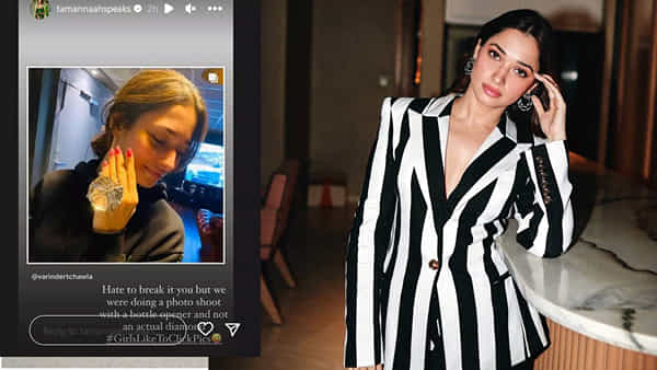 Tamannah: ప్రపంచంలోనే 5వ అతిపెద్ద డైమండ్ రింగ్ తమన్నా సొంతం.. ఖండించిన మిల్కీబ్యూటీ..