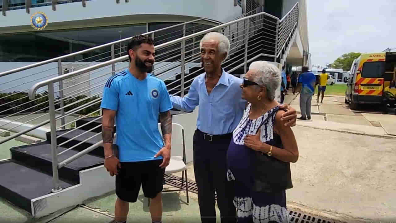 Video: దిగ్గజ ప్లేయర్‌ను కలిసిన టీమిండియా క్రికెటర్లు.. గిల్‌ను పరిచయం చేసిన ద్రవిడ్.. వైరల్ వీడియో..