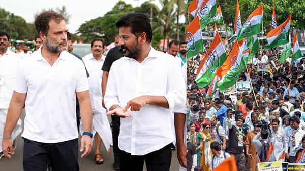 Telangana Politics: ఖమ్మంలో రాజకీయ వే‘ఢీ’.. సభా వేదిక నుంచే ఎన్నికల సమర శంఖం పూరించనున్న రాహుల్..