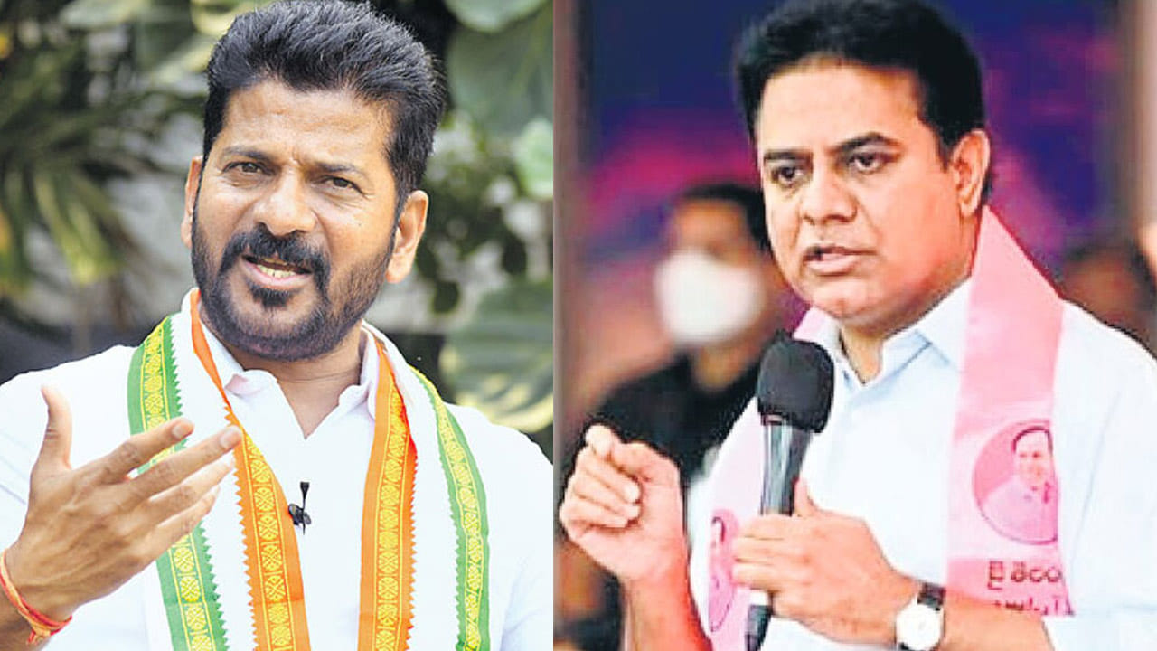 Telangana Politics: తెలంగాణలో ఇదో సరికొత్త ‘పవర్‌’ వార్‌.. కాంగ్రెస్‌ను ఇరకాటంలో పెట్టేందుకు కేటీఆర్ మార్క్ వ్యూహం..!