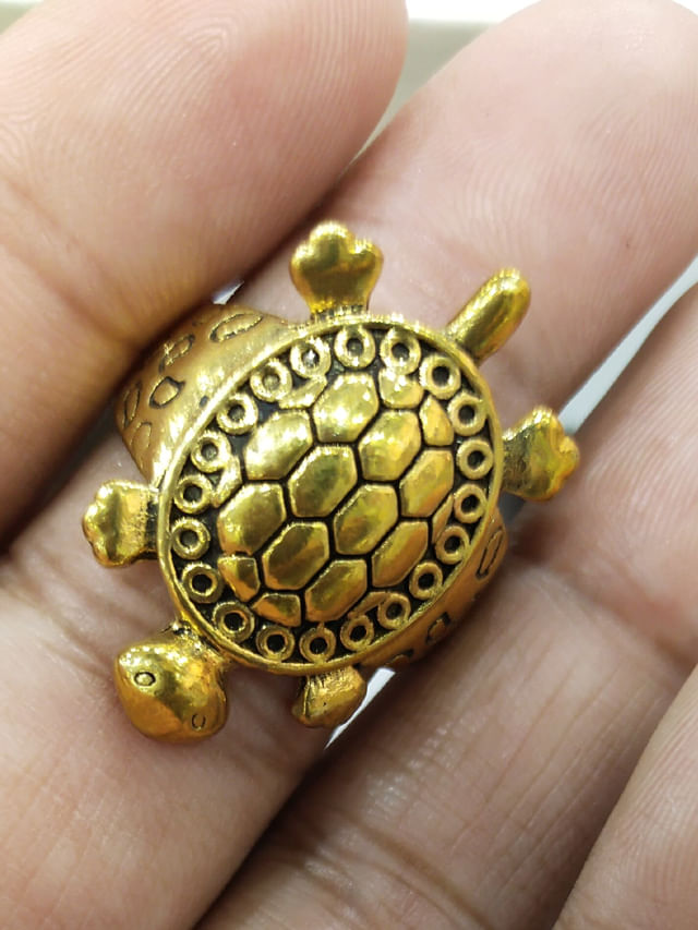 गुड लक का प्रतीक है कछुए की अंगूठी, फेंगशुई में इसे माना गया है दुर्भाग्य  दूर करने वाली | Feng Shui tortoise ring is considered the symbol of good  luck, know it's