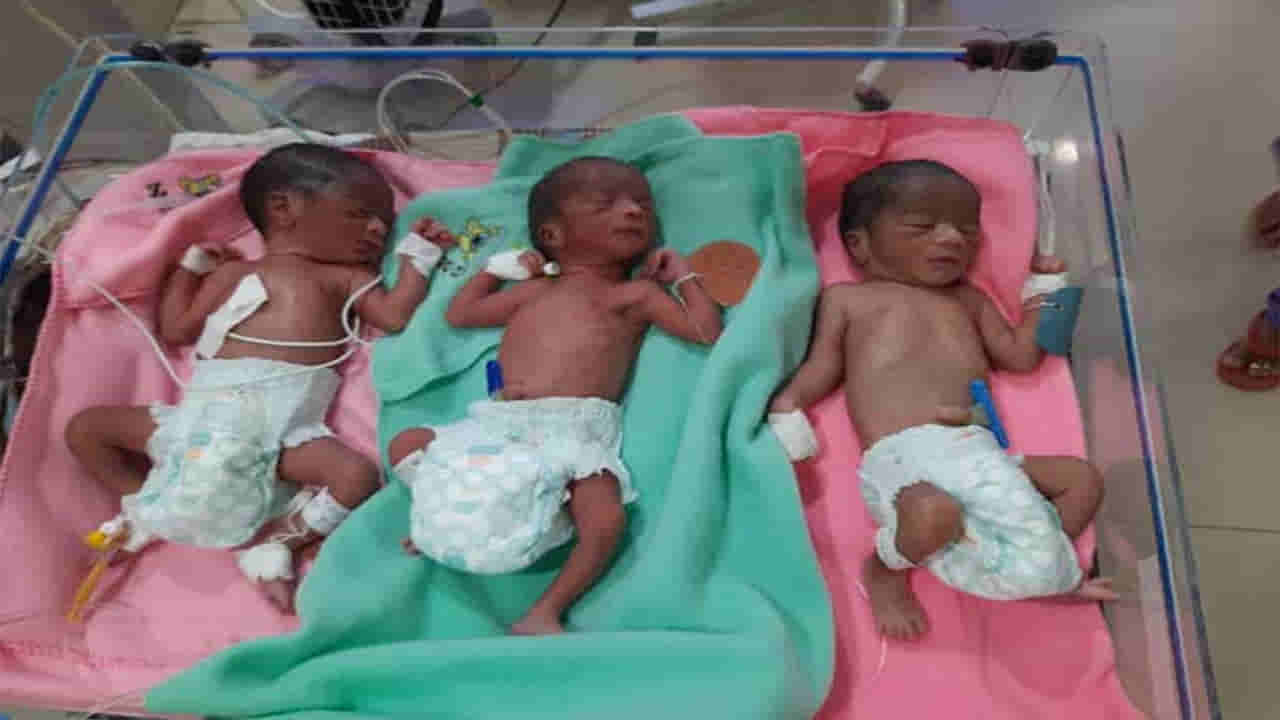 Bhadrachalam: ఒకే కాన్పులో ముగ్గురు శిశువులకు జన్మనిచ్చిన మహిళ.. 10కి చేరిన సంతానం సంఖ్య