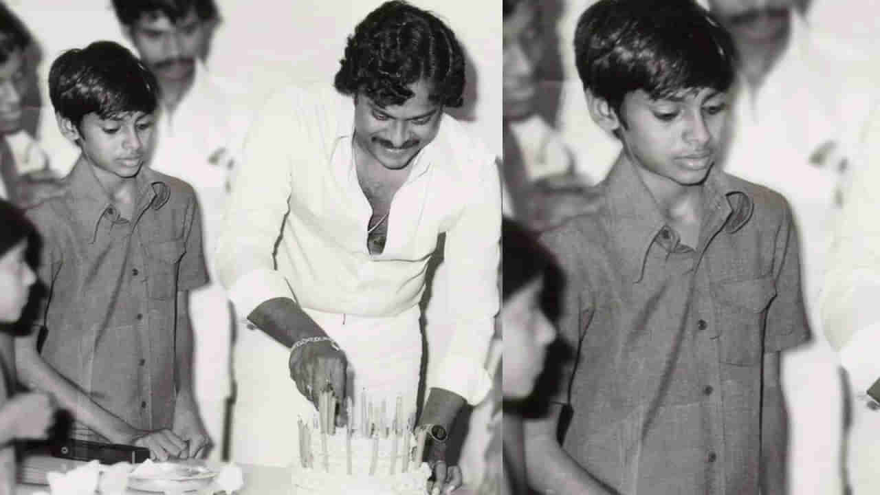 Tollywood: చిరంజీవి పక్కనే ఉన్న ఆ కుర్రాడు ఎవరో గుర్తుపట్టారా ?.. పేరు వింటే అభిమానులకు పూనకాలే..