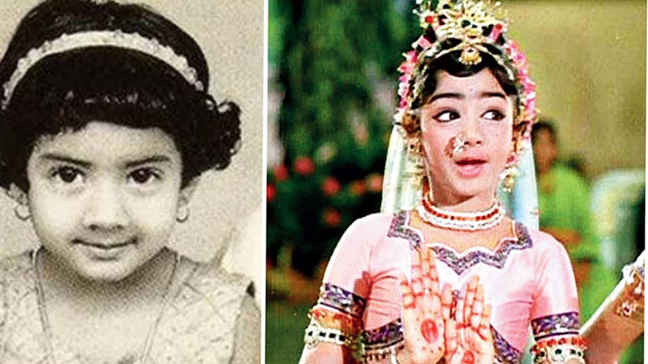 Tollywood: నాలుగేళ్లకే సినీరంగ ప్రవేశం చేసిన చిన్నారి.. మొదటి మహిళా సూపర్ స్టార్.. ఎవరో గుర్తుపట్టండి..