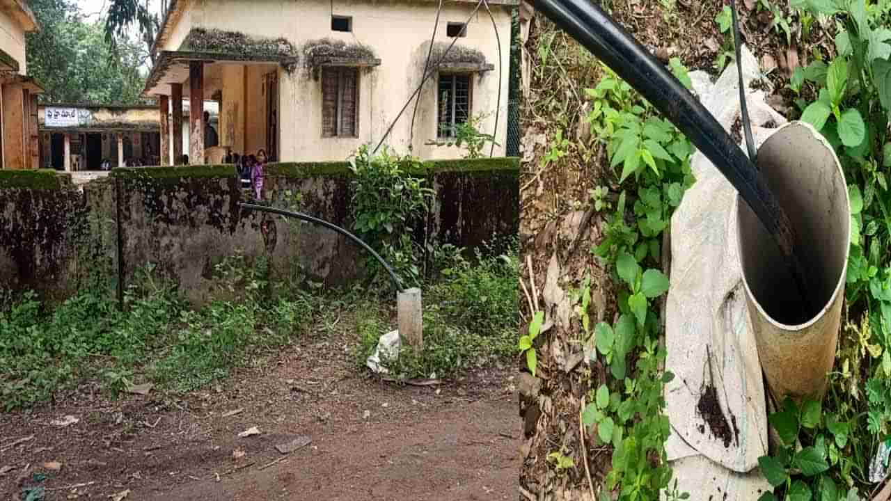 నోరు తెరిచి చూస్తున్న బోరుబావి.. కళ్లు మూసుకుని చోద్యం చూస్తోన్న యంత్రాంగం