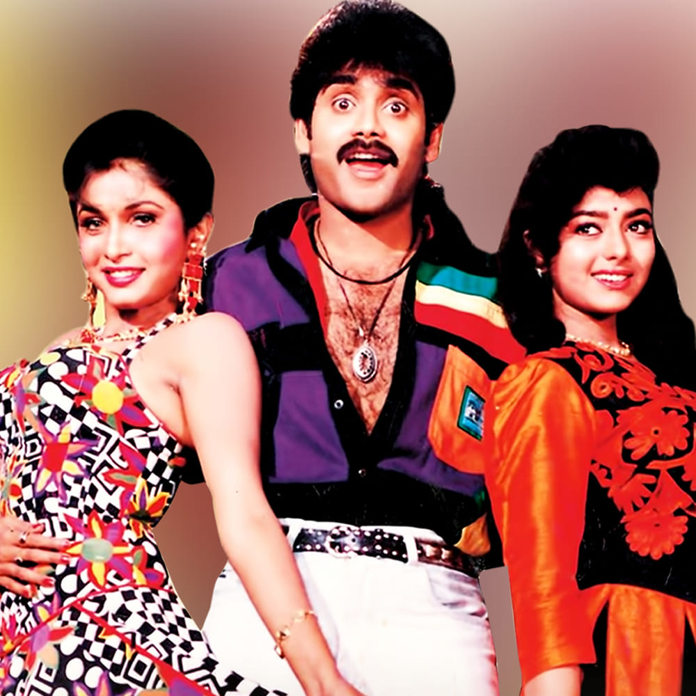 హలో బ్రదర్.. 1994న విడుదలైన ఈ యాక్షన్ కామెడీ ట్వీన్ డ్రాగన్స్ (1992)చిత్రానికి రీమేక్. ఇందులో నాగ్ ద్విపాత్రాభినయం చేశారు. 1994లో అత్యధిక వసూళ్లు సాధించిన ఏకైక తెలుగు చిత్రం ఇదే.