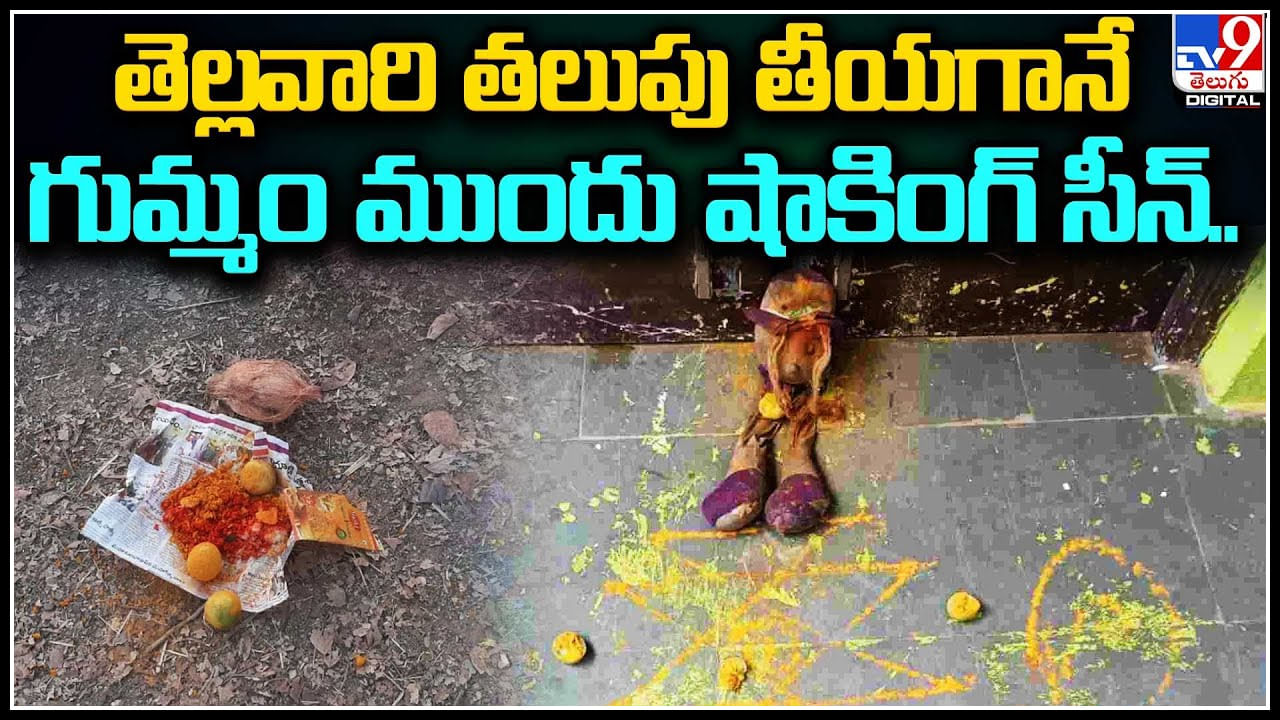 black magic: తెల్లవారి తలుపు తీయగానే గుమ్మం ముందు షాకింగ్‌ సీన్‌.. క్షుద్రపూజల కలకలం.