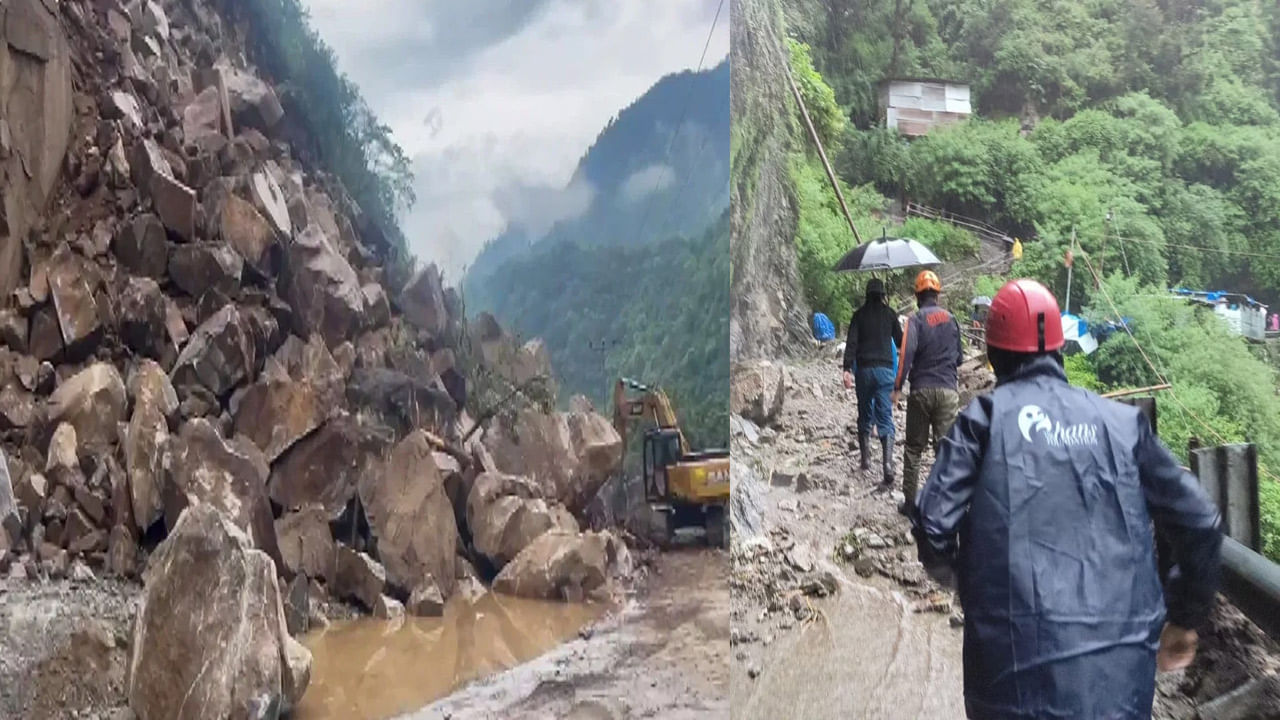 Landslide in Uttarakhand: రుద్రప్రయాగ్‌లో విరిగిపడిన కొండచరియలు.. శిథిలాల కింద 13 మంది సమాధి. వర్షాలతో రెస్క్యూకి అంతరాయం