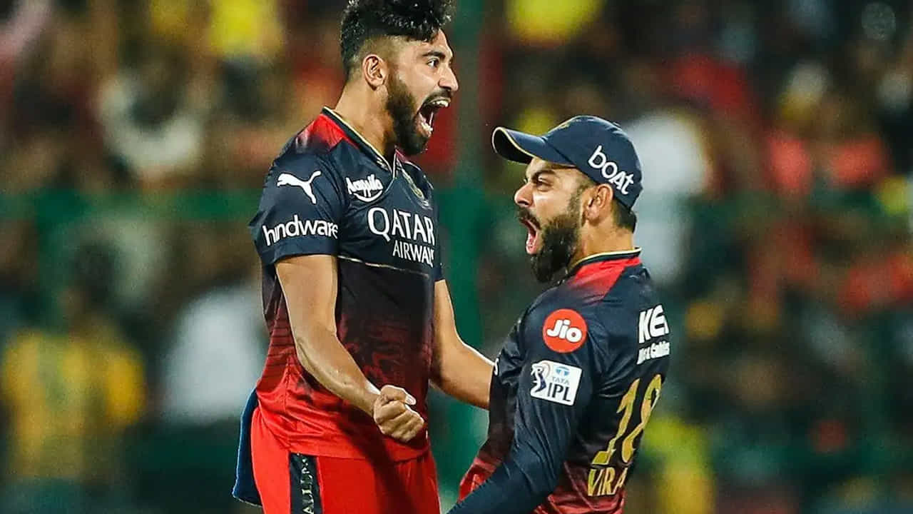 రాయల్ ఛాలెంజర్స్ బెంగళూరు: విరాట్ కోహ్లీ, మహ్మద్ సిరాజ్