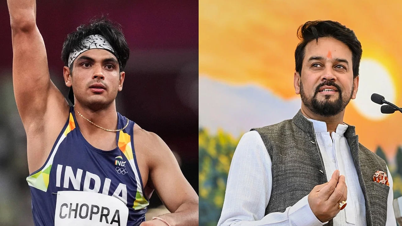 Neeraj Chopra: గోల్డెన్ నీరజ్ చోప్రా.. అథ్లెటిక్స్‌లో భారత్‌కు ఇదో భారీ అచీవ్‌మెంట్: కేంద్ర క్రీడల మంత్రి అనురాగ్ ఠాకూర్..