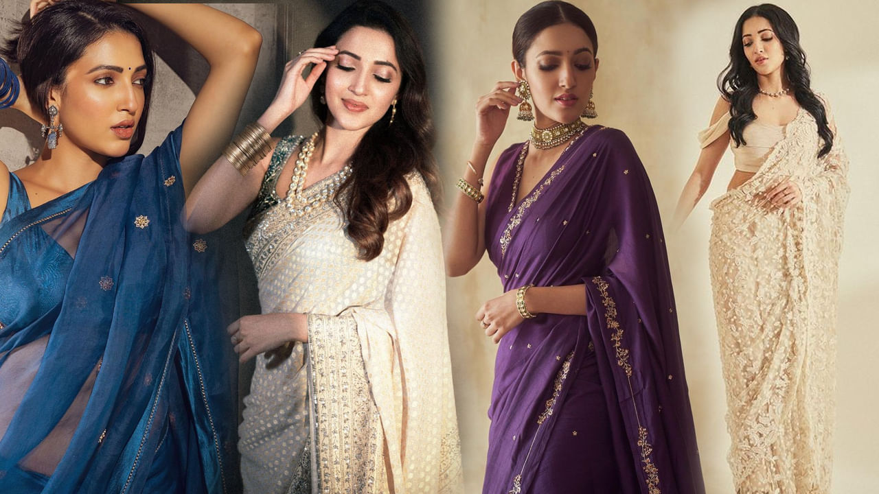 Neha Shetty: చీరకట్టులో మంత్రముగ్దులను చేస్తోన్న డీజే టిల్లు రాధిక.. నేహా శెట్టి శారీ కలెక్షన్స్..