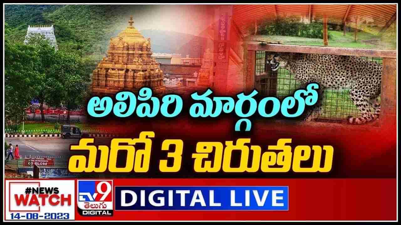 News Watch Live: అలిపిరి మార్గంలో మరో 3 చిరుతలు..! వీక్షించండి న్యూస్ వాచ్.