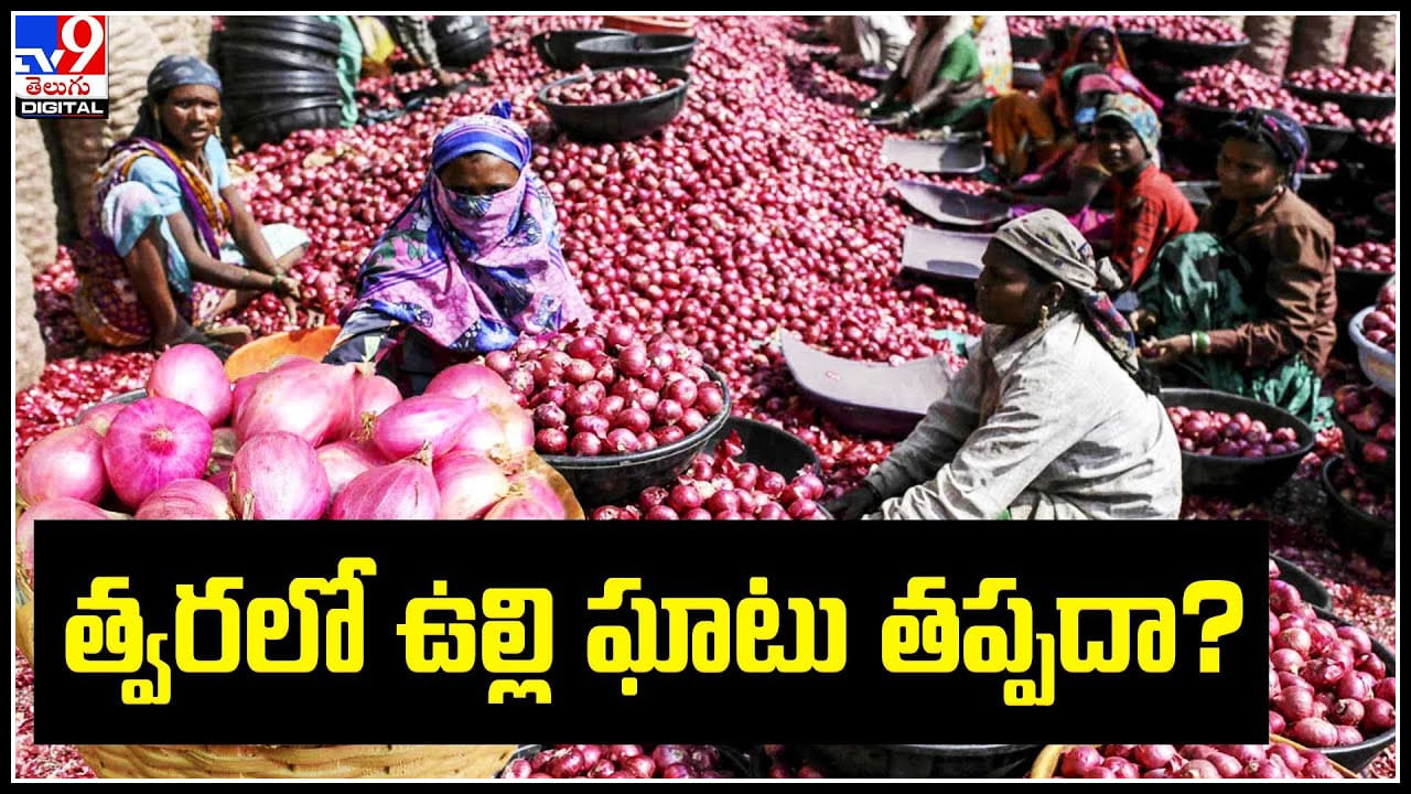 Onion Prices: త్వరలో  ఉల్లి ఘాటు తప్పదా..? నిత్యావసరాల ధరలతో  సామాన్యులు సతమతం.