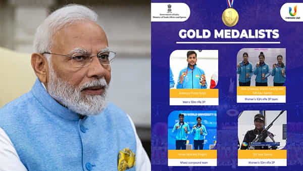 World Universities Championship: ప్రపంచ పోటీల్లో సత్తా చాటిన భారత క్రీడాకారులు.. ప్రధాని మోదీ అభినందనలు
