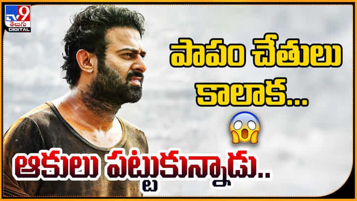 Prabhas - Salaar: పాపం చేతులు కాలాక.. ఆకులు పట్టుకున్నాడు..! కొంచెం చూసుకో డార్లింగ్.. Prabhas - Salaar: పాపం చేతులు కాలాక.. ఆకులు పట్టుకున్నాడు..! కొంచెం చూసుకో డార్లింగ్..