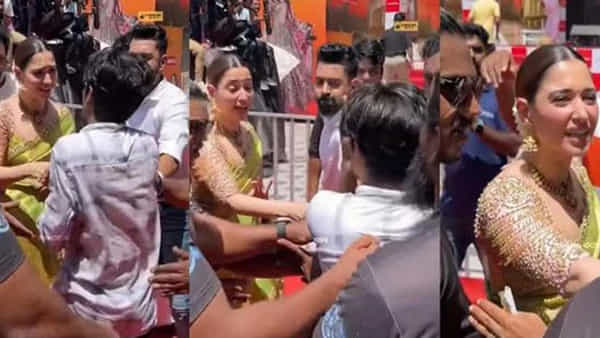 Tamannaah: మిల్కీ బ్యూటీ మంచి మనసు.. తన చేయి పట్టుకున్న అభిమానిని తమన్నా ఏం చేసిందో తెలుసా? వీడియో వైరల్