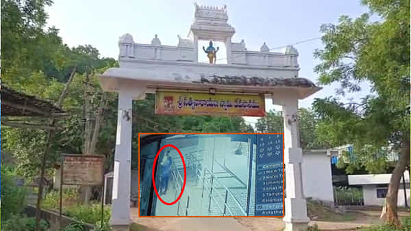 Telangana: ఆలయాలే టార్గెట్.. పక్కా స్కెచ్ వేసి చోరీ.. ఒకే రోజు మూడు ఆలయాల్లో సీసీ కెమెరాలు చూస్తుండగానే..