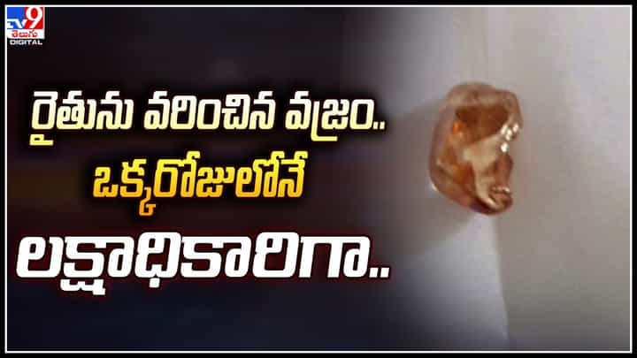 Viral: పొలం చదును చేస్తుండగా దొరికిన వజ్రం.. 2 లక్షల రూపాయలకు అమ్మేశాడు. Viral: పొలం చదును చేస్తుండగా దొరికిన వజ్రం.. 2 లక్షల రూపాయలకు అమ్మేశాడు.