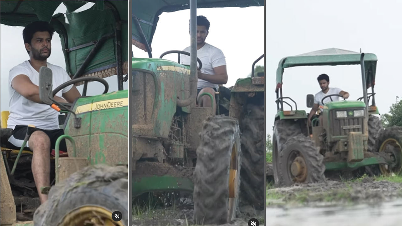 Bigg Boss: ట్రాక్టర్ ఎక్కి పొలం దున్నుతున్న అభిజిత్.. భారత్ మాతాకీ జై అంటూ ఇలా..