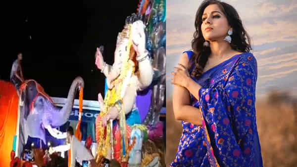 Anchor Rashmi: గణేషుడికి పూలదండ వేసిన గజరాజు.. యాంకర్ రష్మీ విమర్శలు.. నెటిజన్ల రియాక్షన్ ఏంటంటే?