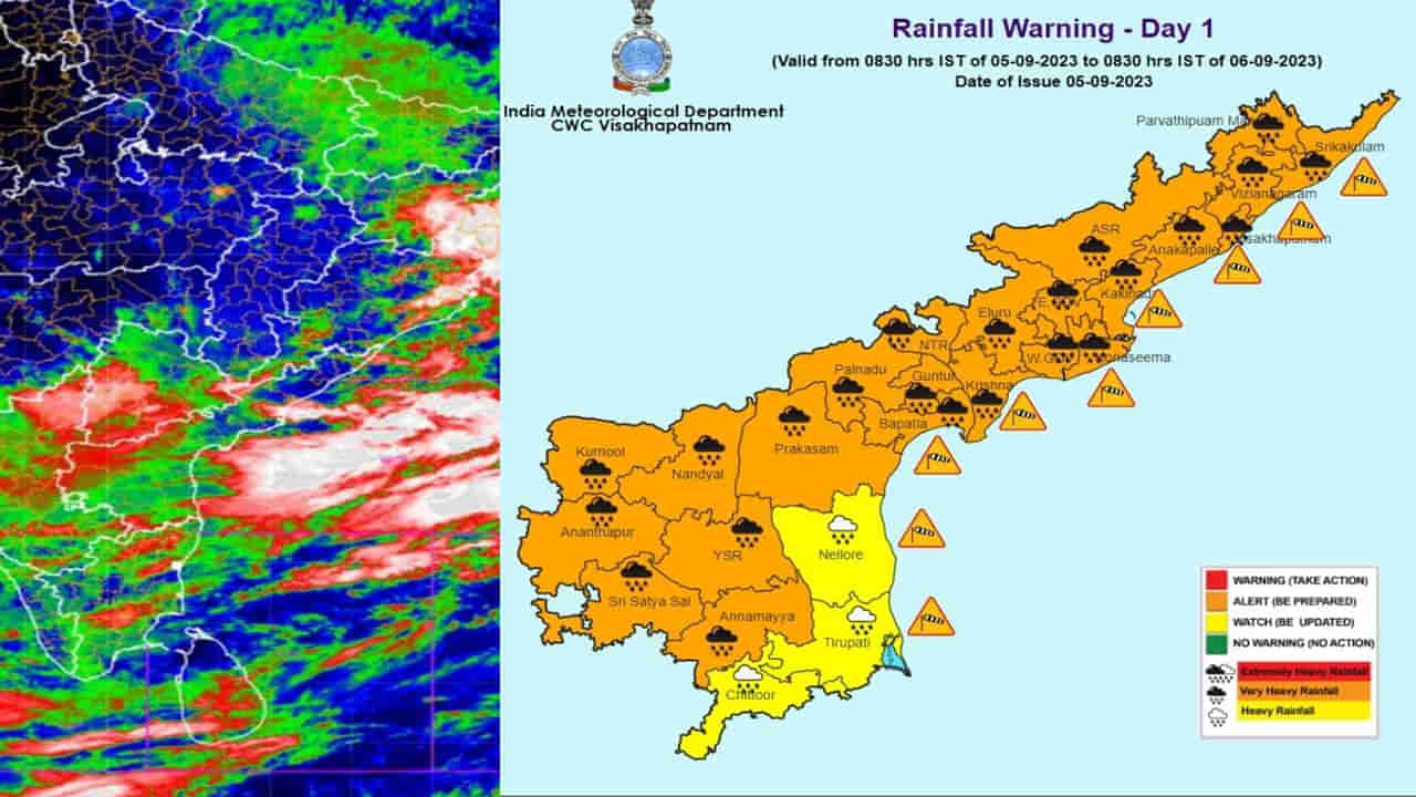 Andhra Rains: ఏపీలో ఆ జిల్లాల్లో  విస్తారంగా వర్షాలు..! వాతావరణ శాఖ ఇస్తున్న సూచన ఇదే..