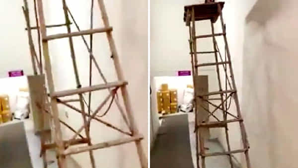 అయ్య బాబోయ్ దెయ్యంరో...! పోస్టుమార్టం గదిలో నిచ్చెనపై ఎక్కి ఏం చేస్తుందంటే.. ధైర్యముంటేనే వీడియో చూడండి..