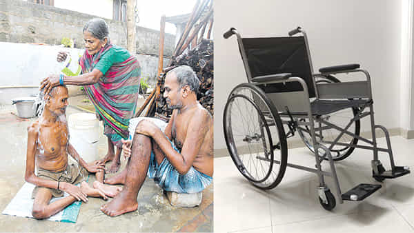 Khammam: అమ్మా నీ ప్రేమకు ఎవరూ సాటిరారు.. అరవై ఏళ్లుగా కన్న బిడ్డలకు సపర్యలు చేస్తోన్న తల్లి!