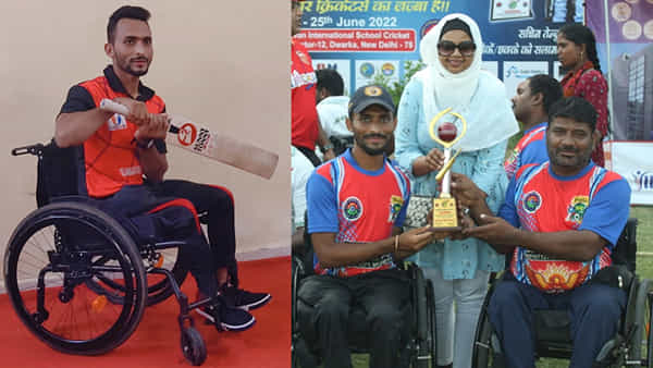 వీల్చైర్ క్రికెట్లో రాణిస్తున్న దివ్యాంగుడు.. తండా నుంచి జాతీయస్థాయికి ఎదిగిన తెలంగాణ యువకుడు..