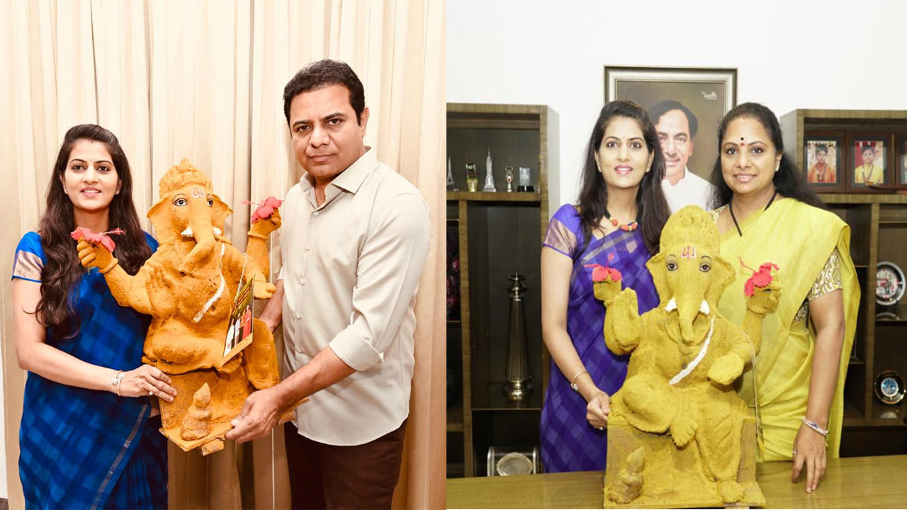 Gomaya Ganapati Idols: ఇంటింటికి ఉచితంగా గోమయ గణపతి విగ్రహాలు పంపిణీ చేయనున్న మంత్రి కోడలు.. ఏయే తేదీల్లోనంటే