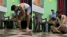 తండ్రి ముందే పెగ్ పిక్స్ చేసిన తనయుడు..ఫన్నీ వీడియో.. తండ్రి ముందే పెగ్ పిక్స్ చేసిన తనయుడు..ఫన్నీ వీడియో..