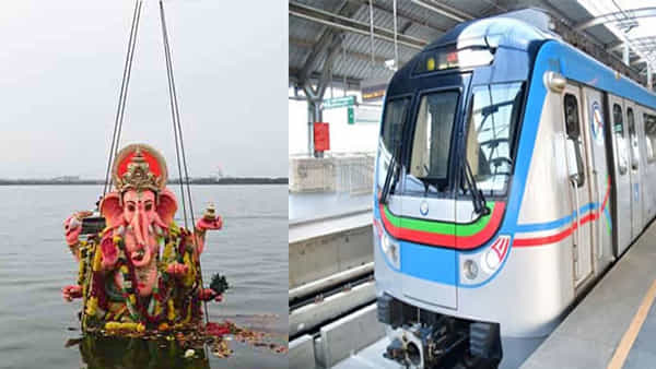 Hyderabad: గణపయ్య నిమజ్జనం సందర్భంగా మెట్రో టైమింగ్స్లో మార్పు.. మధ్య రాత్రి వరకు అందుబాటులోకి మెట్రో ట్రైన్స్..