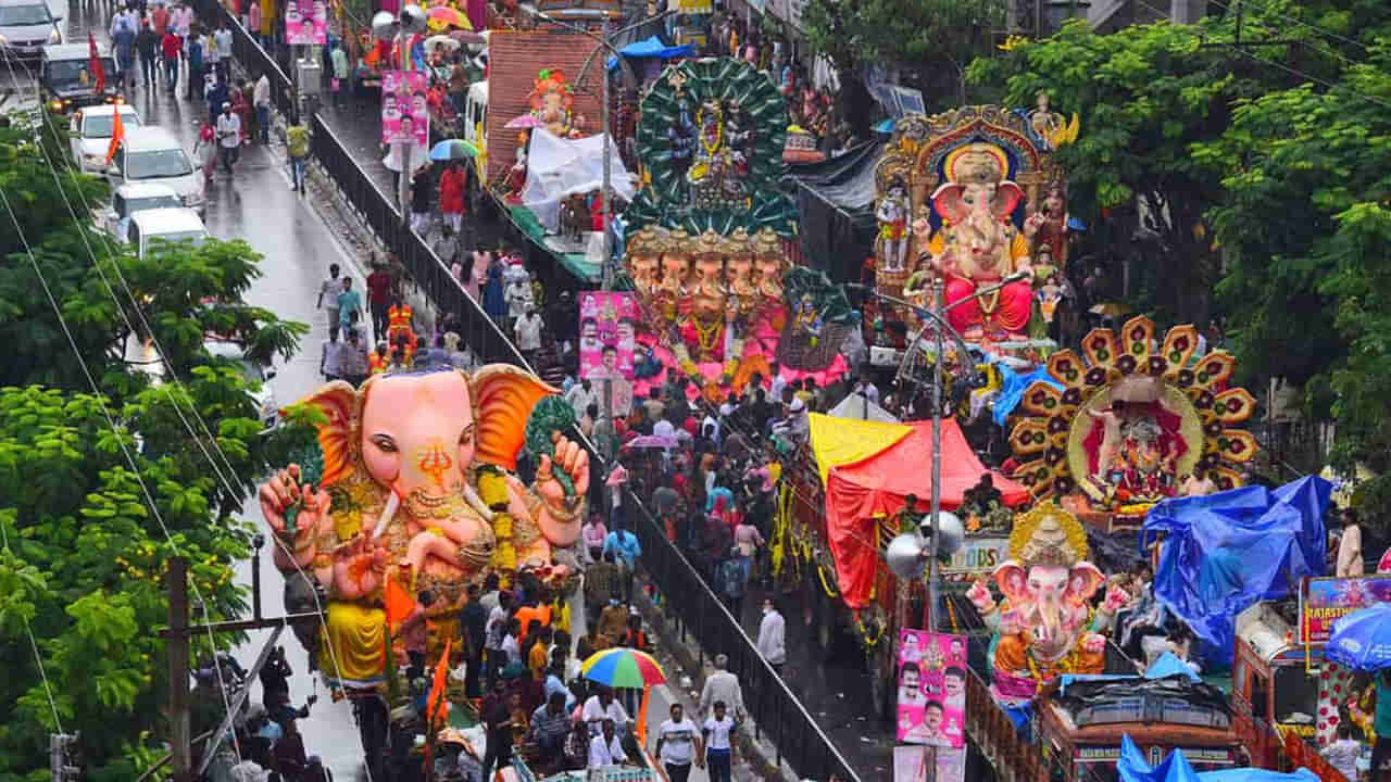 Telangana: గణేష్ నిమజ్జనం సాఫీగా సాగేలా అన్ని ఏర్పాట్లు చేసిన పోలీసులు