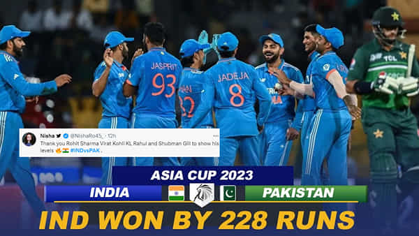 IND vs PAK: పాక్ని చిత్తుచిత్తు చేసిన భారత్.. ఆల్రౌండ్ ప్రదర్శనతో మెప్పించిన టీమిండియా.. నెటిజన్ల స్పందన ఇదే..