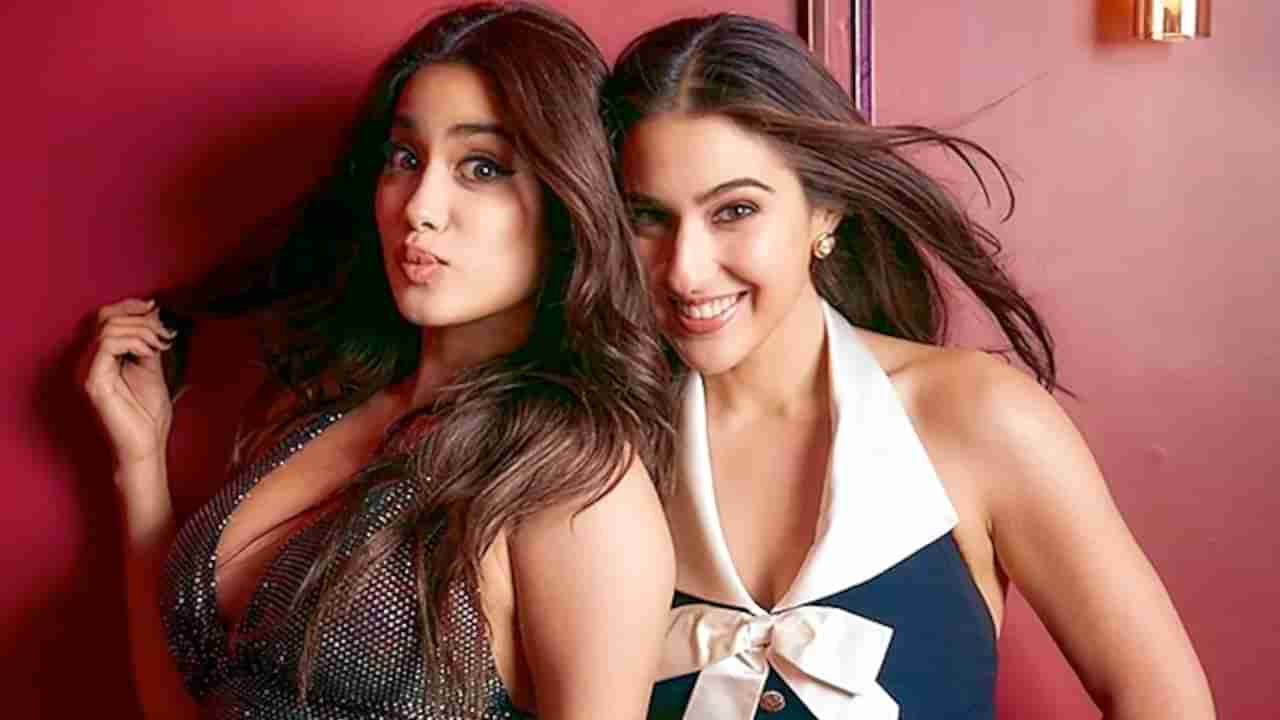 Janhvi Kapoor: దేవర కోసం జాన్వీ కసరత్తులు.. సారాతో కలిసి జిమ్‏లో చెమటలు చిందిస్తోన్న బ్యూటీ..