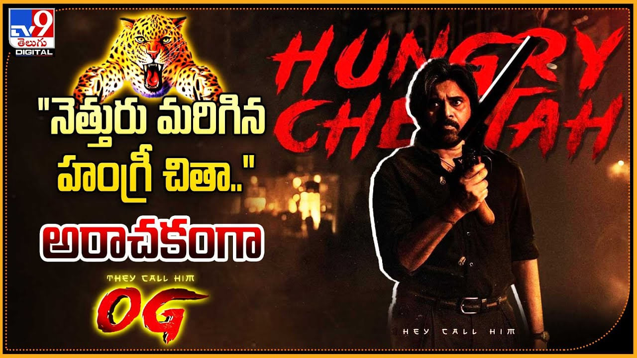 OG Glimpse: నెత్తురు మరిగిన హంగ్రీ చితా.. దిమ్మతిరిగేలా చేస్తున్న OG.. వీడియో.