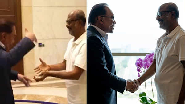 Rajinikanth: బాస్.. గుండు బాస్.. శివాజీ స్టైల్లో రజనీకి స్వాగతం పలికిన మలేషియా ప్రధాని.. వీడియో చూశారా?