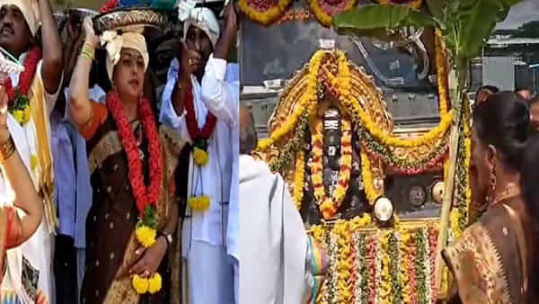 Kanipakam Temple: సిద్ధివినాయకుడి ప్రచార రథాన్ని ప్రారంభించిన మంత్రి రోజా.. పిల్లలకు చిన్నతనం నుంచే భక్తి తత్వాన్ని నేర్పించాలని సూచన